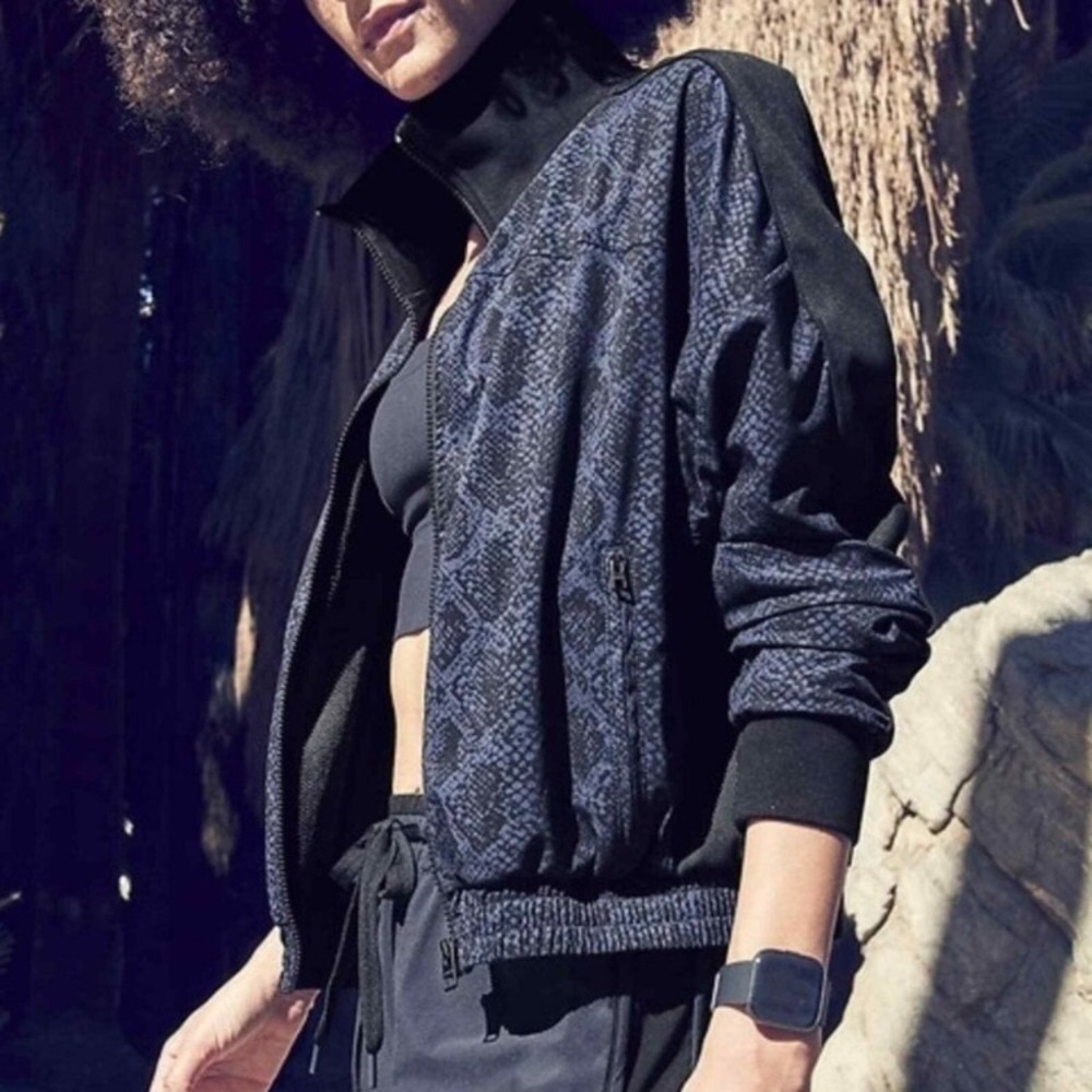 Athleta Brooklyn Track Bomber Jacket